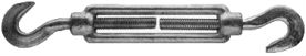 DIN 1480 HH — талреп крюк крюк открытый (с открытым корпусом).
