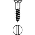 ГОСТ 1145-80 — шуруп самонарезающий с потайной головкой.